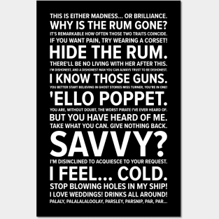 Pirates 1 quotes Posters and Art